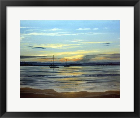 Framed Beach 5 Print