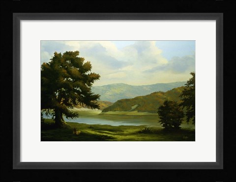 Framed Summer Landscape 1 Print