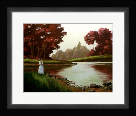 Framed Autumn Trees 6 Print