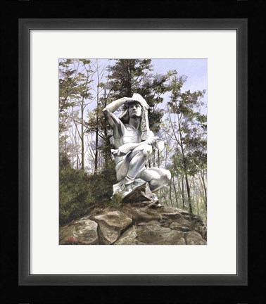 Framed Indian Rock Print