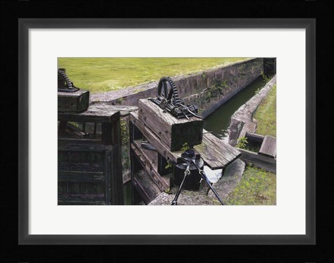 Framed Canall 2 Print