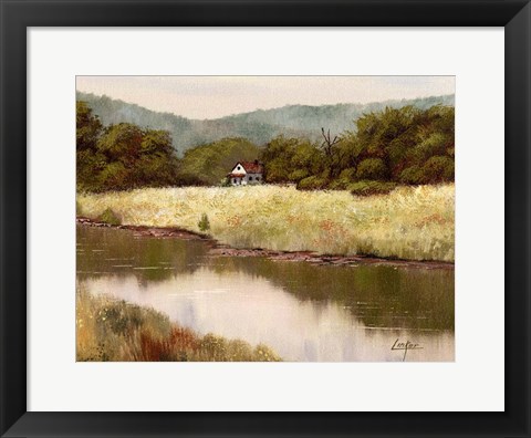 Framed Medow 2 Print