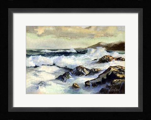 Framed Surf Print