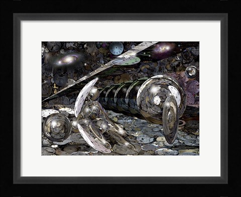 Framed Birth Of Beauty Print