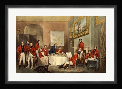 Framed Melton Breakfast Print