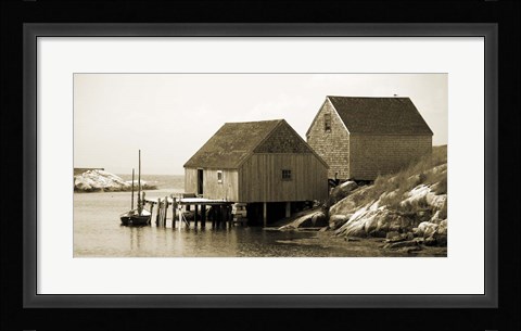 Framed Morning Catch I Print