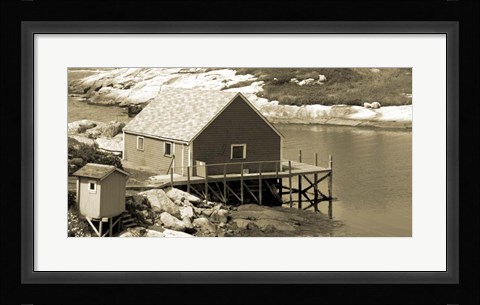 Framed Morning  Catch II Print