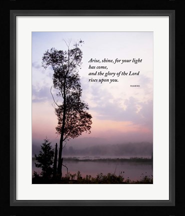 Framed Sunrise Print