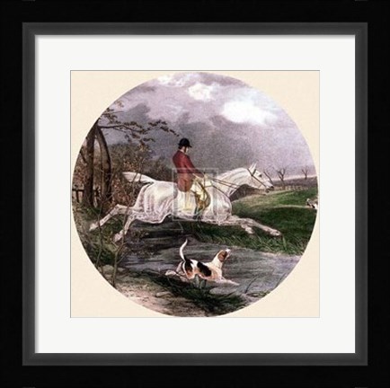 Framed Flying Leap (Large) Print