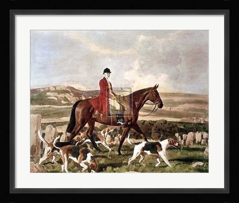 Framed Thomas Robins Bolitho on Barum Print