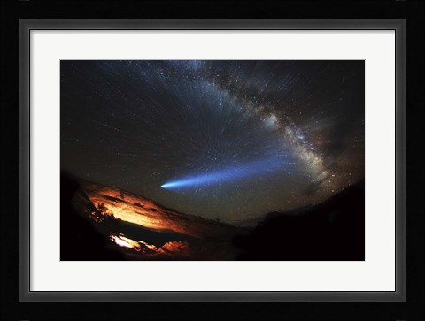 Framed Galactic Traveler Print