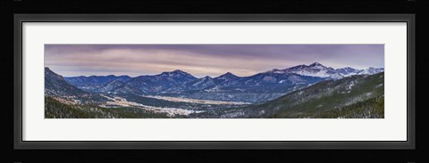 Framed Many Parks Pano Print