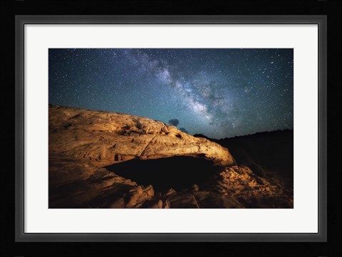 Framed Mesa's Milky Way Print