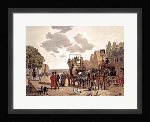 Framed Last Journey on the Road Print