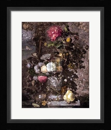 Framed Flower Piece Print