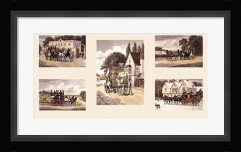 Framed Coaching Incidents (5 Up) Print