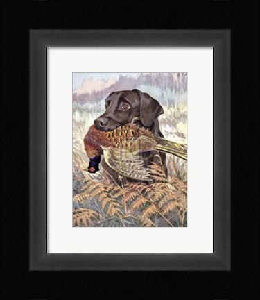 Framed Yes, Sir! Print