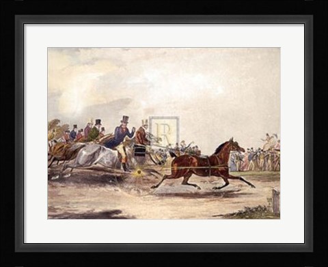Framed Celebrated Tom Thumb Print