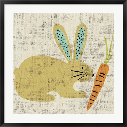 Framed Ada&#39;s Bunny Print