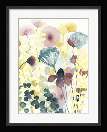 Framed Garden Lace II Print