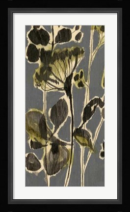 Framed Touch of Olive I Print