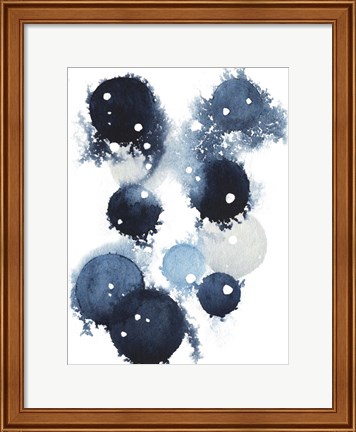 Framed Blue Galaxy IV Print