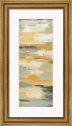 Framed Earth Abstracts I Print