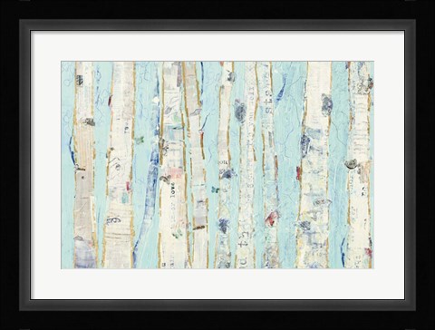 Framed Far From Blue III Print