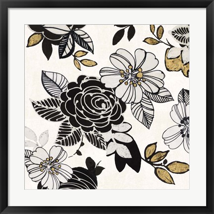 Framed Dream Garden II Print