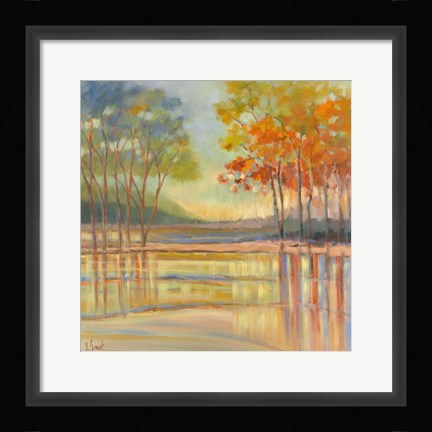 Framed Flowing Water Print