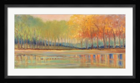 Framed Flowing Streams Revisited Print