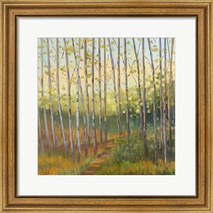Framed Vista Trees Print