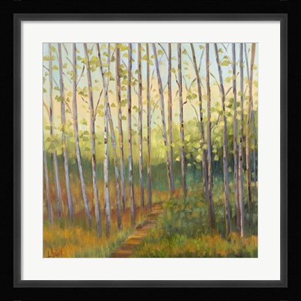 Framed Vista Trees Print