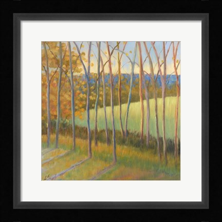 Framed Beginning to Peak Print