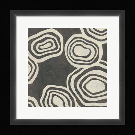 Framed Mineral Motif II Print