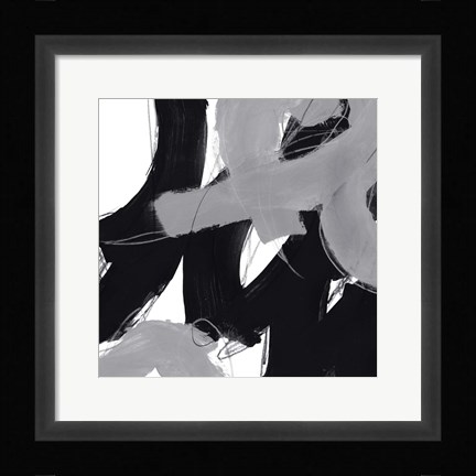 Framed Monochrome IV Print