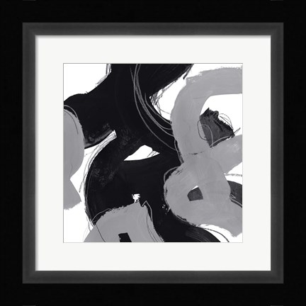 Framed Monochrome VIII Print