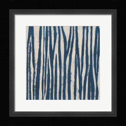 Framed Indigo Signals VI Print