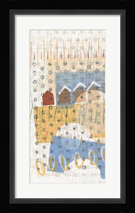 Framed Home Grid III Print