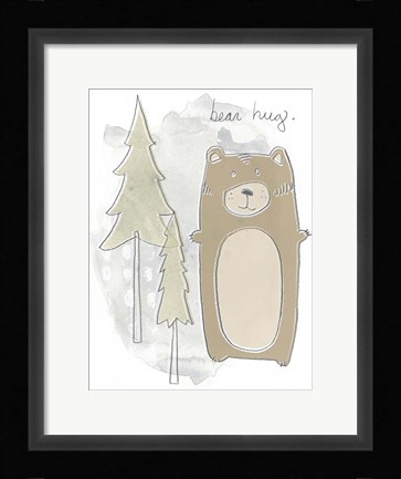 Framed Woodland Whimsy II Print