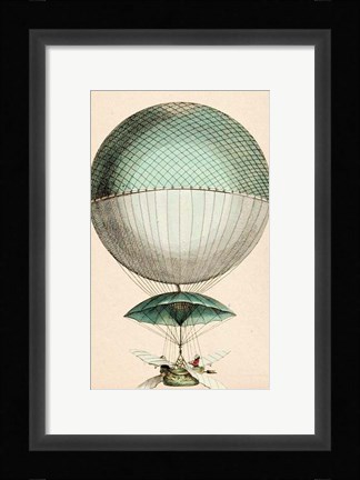 Framed Vaisseau Volant Print