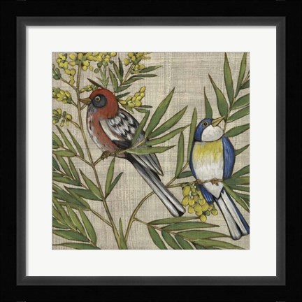 Framed Hanover Birds II Print
