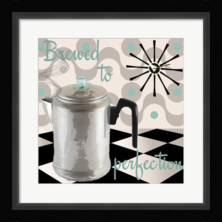 Framed Fifties Kitchen V Print