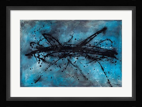 Framed Steel Ballet Print