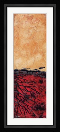 Framed Tree with Roots III Print