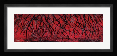 Framed Tree with Roots V Print