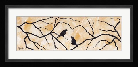 Framed Your Love Warms My Heart Print