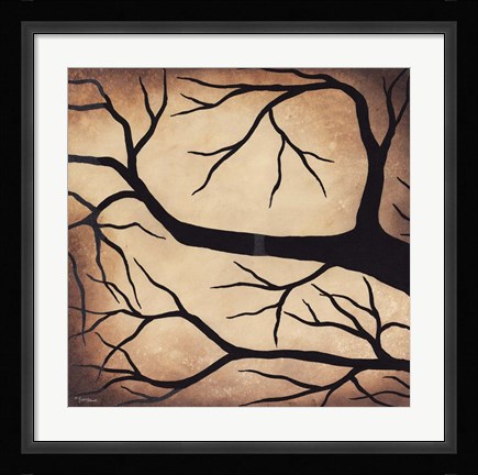 Framed Ode to Poe II Print