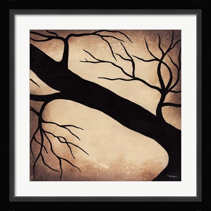 Framed Ode to Poe III Print