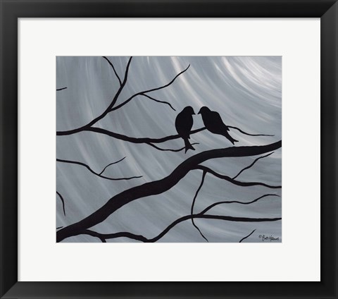 Framed Winter Secrets IV Print